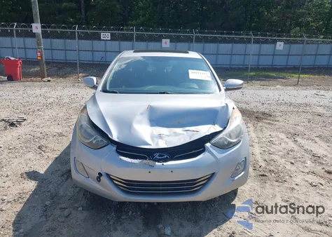 2011 Hyundai Elantra Limited из США, поврежденный, VIN 5NPDH4AEXBH018071